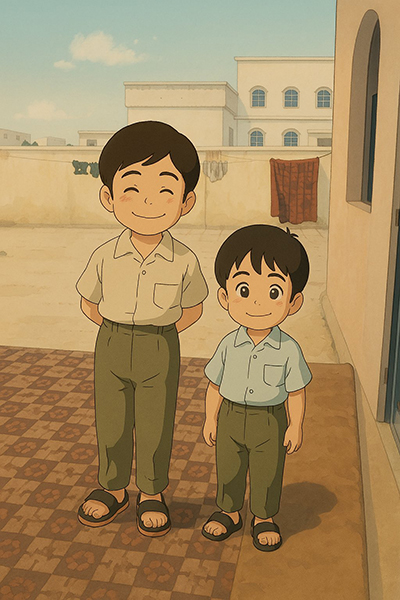 Magische Studio Ghibli stijl kunstwerk gemaakt met Cuzi AI's Ghibli AI kunst generator 12